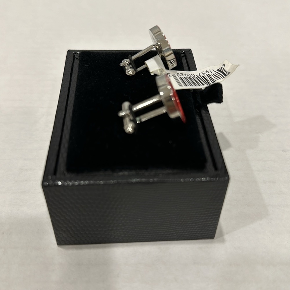 Brand new enamel poker chip cuff links - Picture 4 of 5